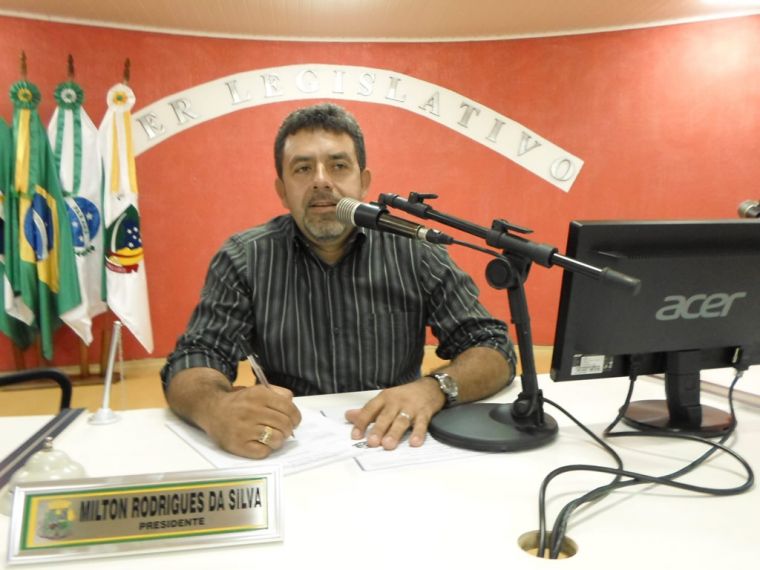 Presidente da Câmara Milton Rodrigues da Silva viabilizará a construção de mais de 150 casas populares, através da Crehnor