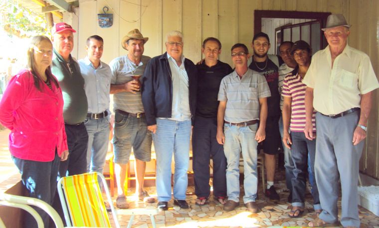 Deputado Federal Nelson Meurer visita Rio Bonito do Iguaçu.