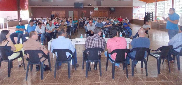 Vereadores participam da 1° reunião da criação do Conselho Municipal de Segurança de RBI