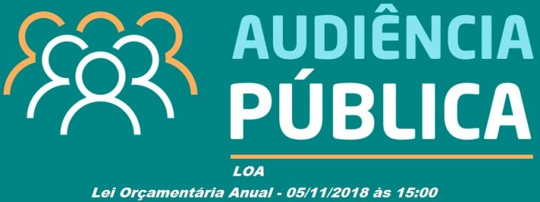 CONVITE PARA AUDIÊNCIA PUBLICA